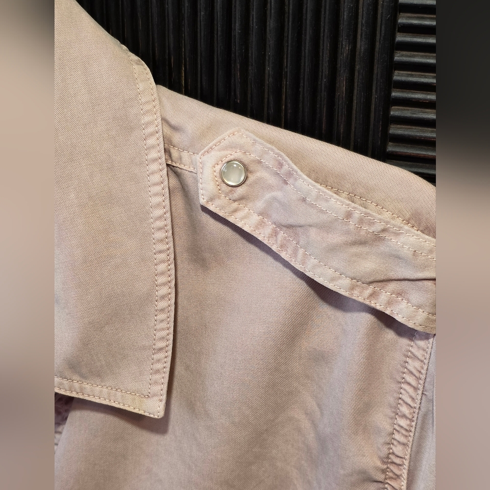 Anthropologie Holding Horses Pearl Snap Utiliy Shirt - Picture 8 of 12